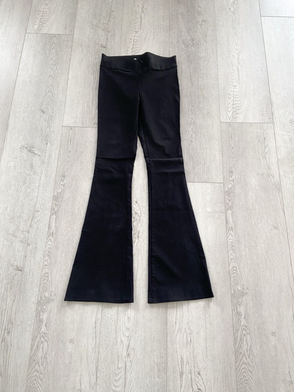 Costa Blanca | Black Flared Leg Pants